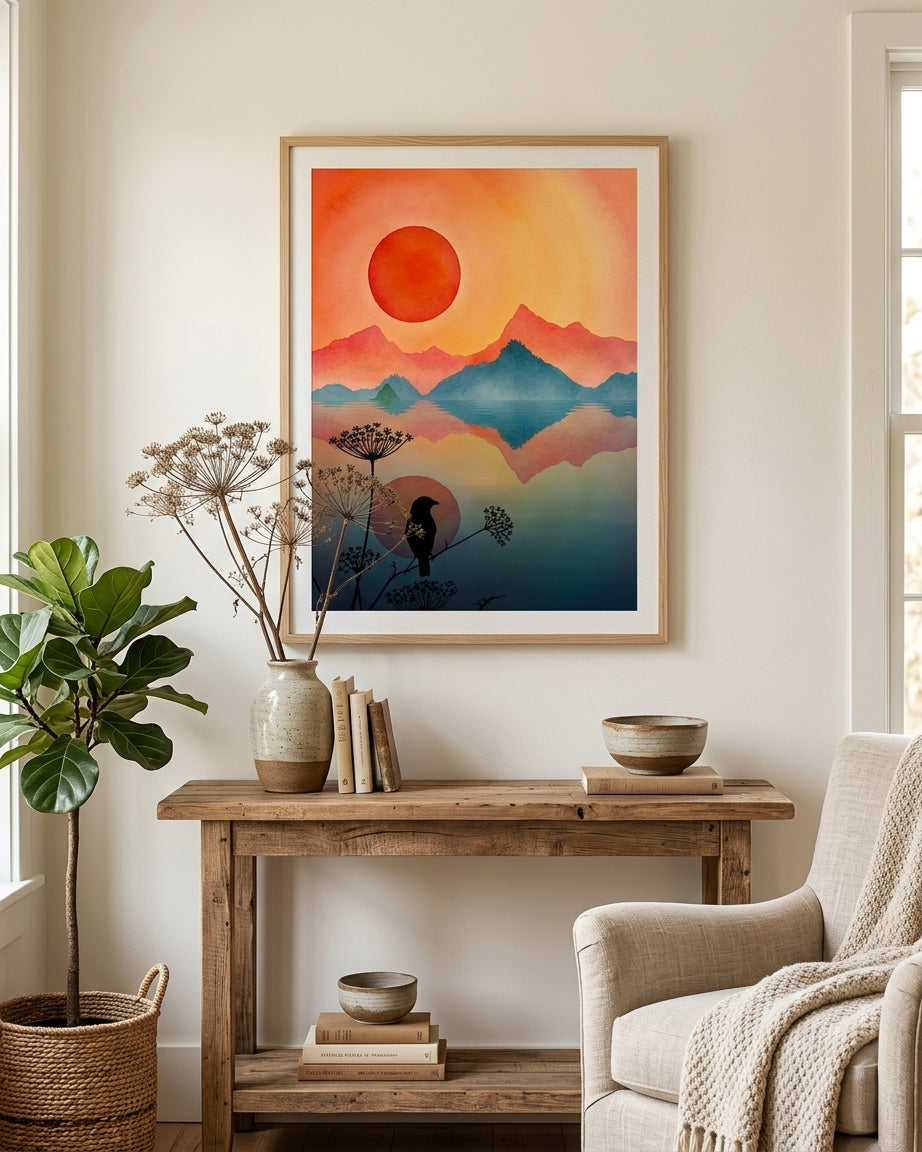 Appalachia Reflection Printable Wall Art
