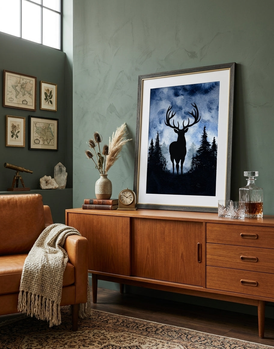 The Stag Printable Wall Art