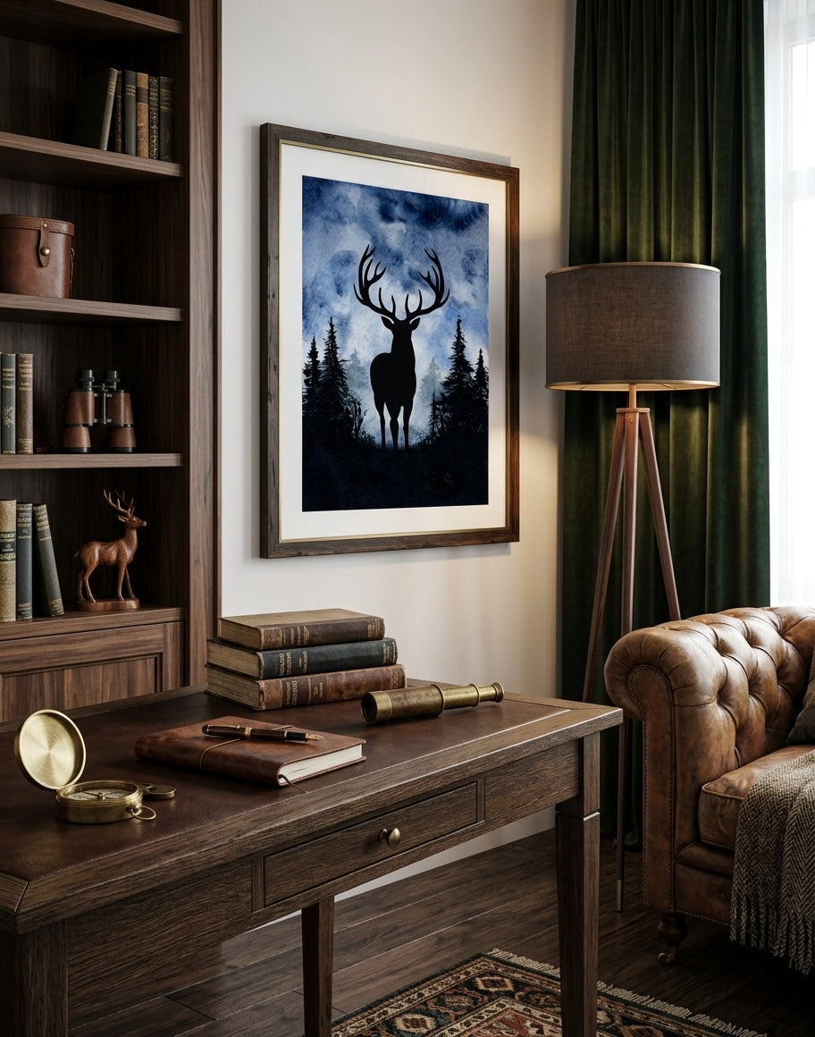 The Stag Printable Wall Art